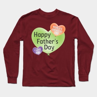 Happy birthday dad Long Sleeve T-Shirt